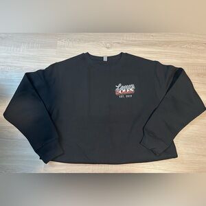 Laces & Soles Black Sweatshirt